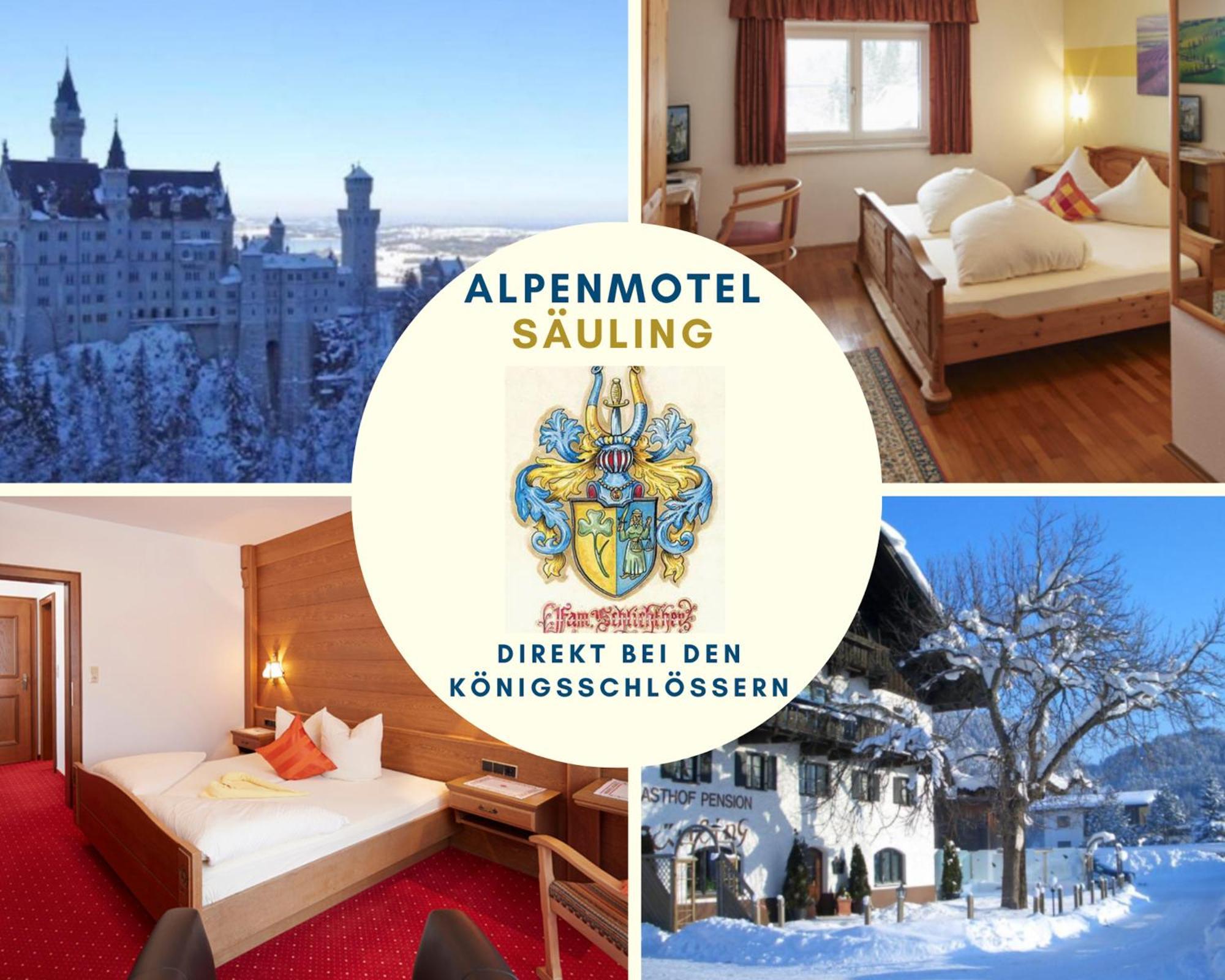 פינסוואנג Alpenmotel Saeuling מראה חיצוני תמונה